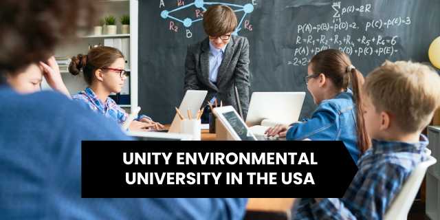 Unity Environmental University in the USA