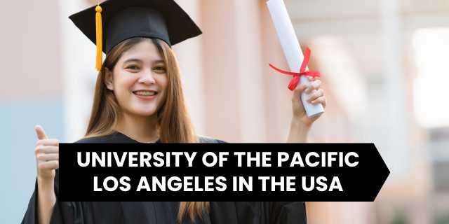 University of the Pacific Los Angeles in the USA